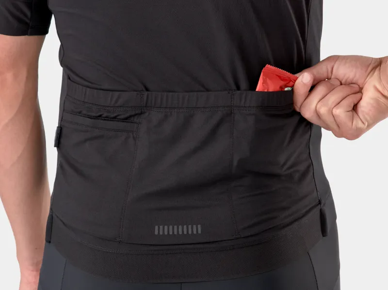 Trek Circuit Short Sleeve Jersey in Black-2